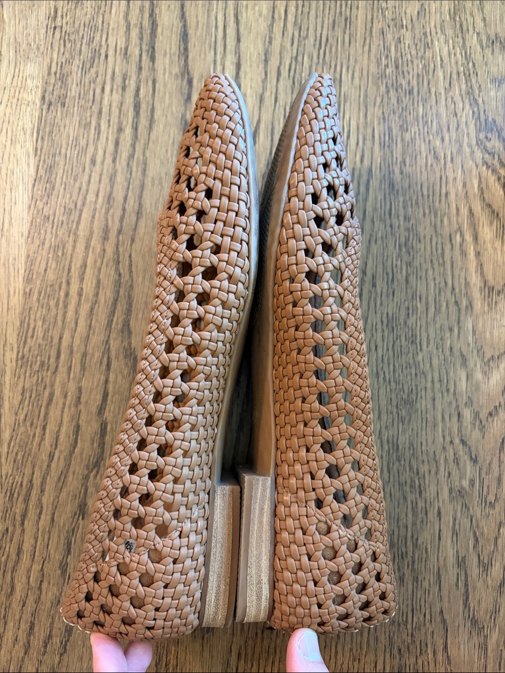 TOMS Briella Brown Woven Flats - Picture 11 of 12